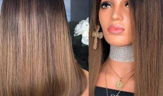 最新直发发型图片